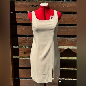 Elegant Cream Mini Dress